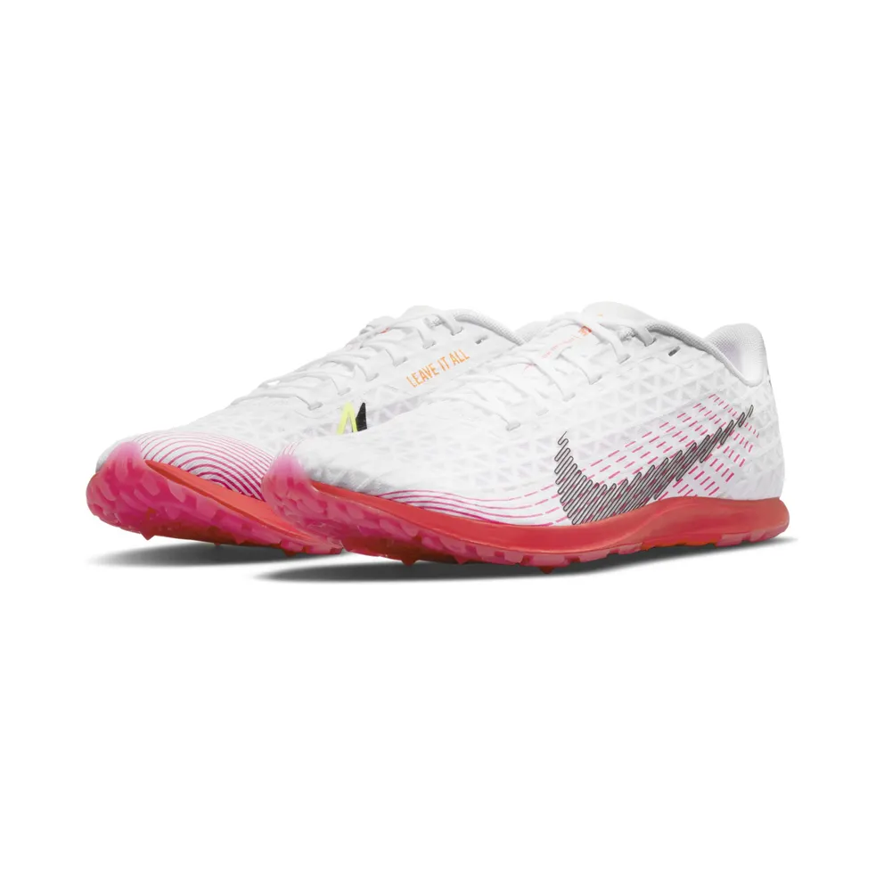 Nike Zoom Rival Waffle 5 Veldloopschoen “White / Bright Crimson / Black” (CZ1804-102)