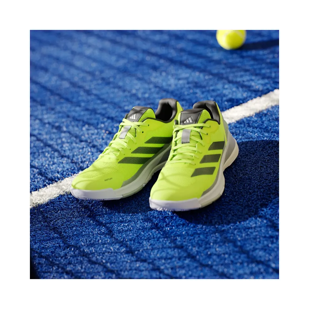 Adidas Crazyquick Padel Lucid Lemon / Core Black / Silver Metallic (JS2852)