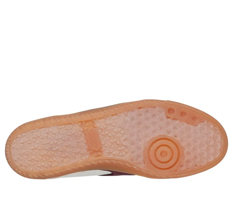 Skechers Hotshot – Pyke Sneaker Natuurlijk/Bourgondië