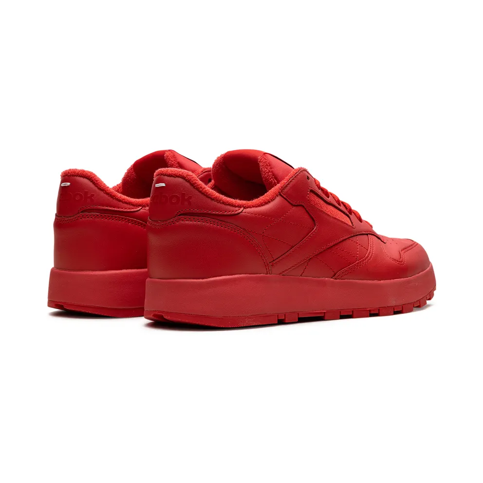 Reebok Maison Margiela Classic Leather Tabi Shoes Vector Red / White / Black (H04866)
