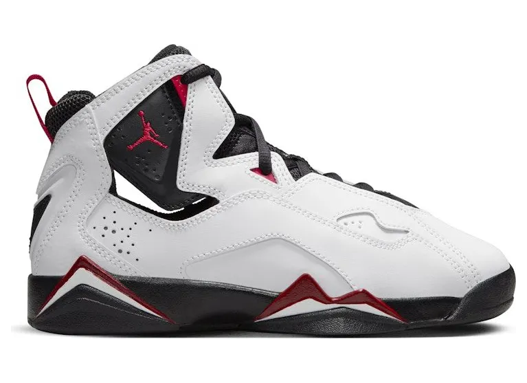 Jordan True Flight White Varsity Red Black (343795-100)