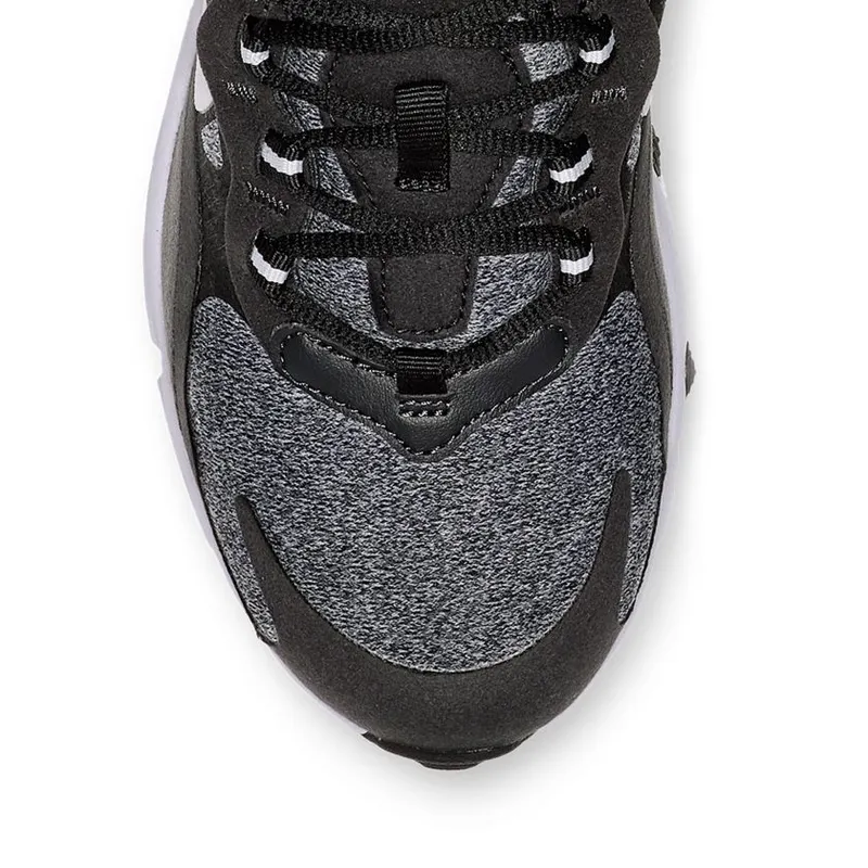 Nike Air Max 270 React Black Vast Grey (GS) Black/Vast Grey-Off Noir (BQ0103-003)