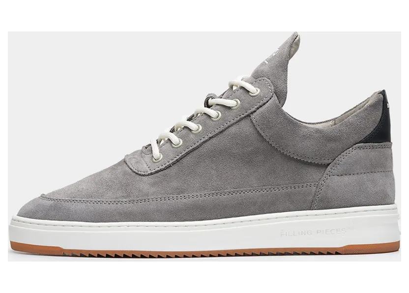 FILLING PIECES Low Top Ripple Suede Grey (25122791002)