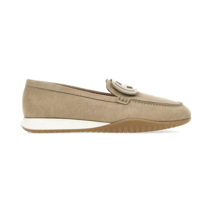 Hogan Slip-on sneakers met applicatie – Beige (HXW5650EJ91HG0)
