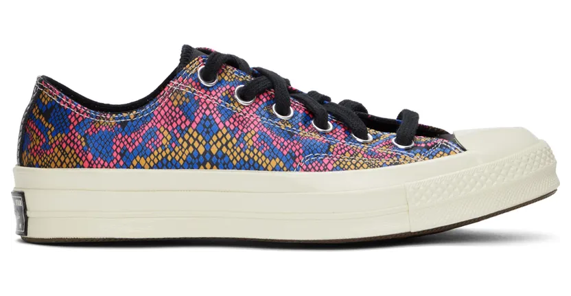 Converse Blue & Pink Digital Daze Chuck 70 Sneakers (570265C)