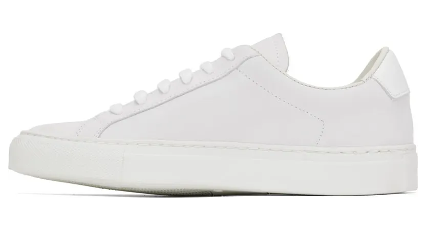 Common Projects White Retro Low Sneakers (6081) (3)