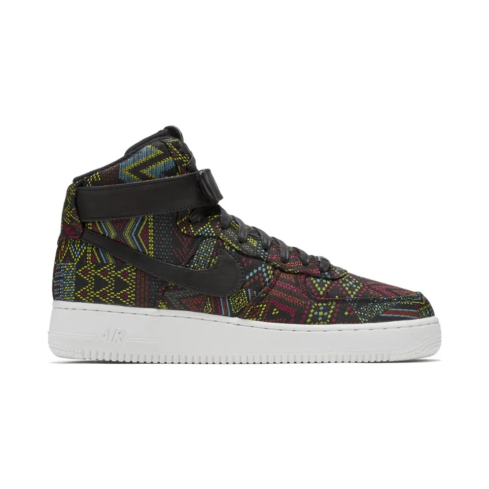 Nike Air Force 1 High Black History Month (2016) Black/Black-Summit White (836227-001)
