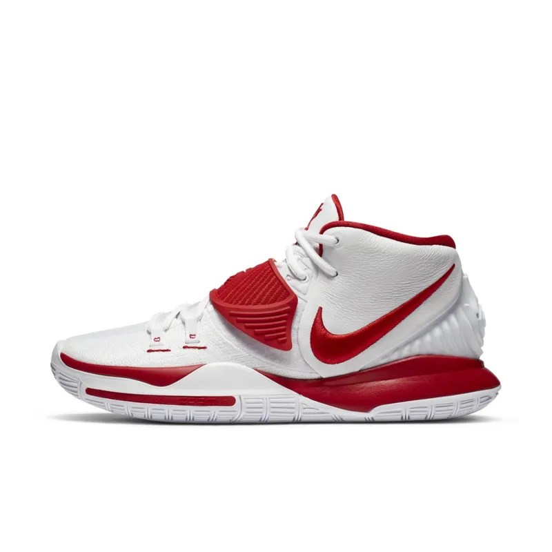 Nike Kyrie 6 White University Red White/White-University Red (CZ4938-100)