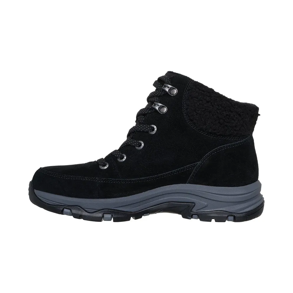 Skechers Slip-ins Waterproof Relaxed Fit: Trego Snow Breeze “Black (167894 Blk)” (167894BLK)