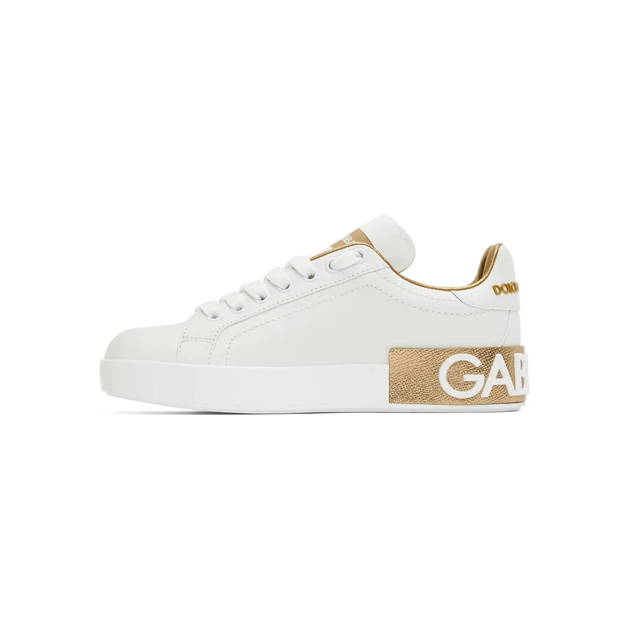 Dolce & Gabbana Pink Portofino Sneakers (CK1544 AX615) (3)