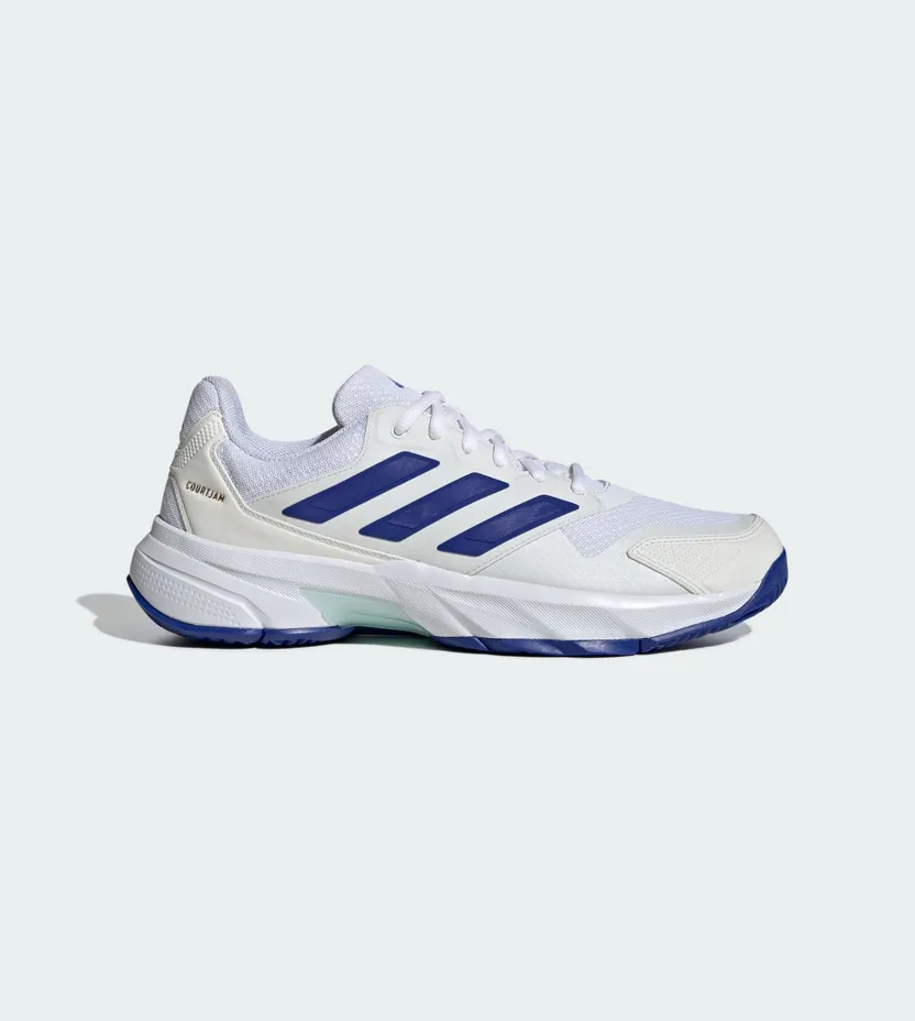 adidas Courtjam Control 3 Cloud White Lucid Blue Semi Flash Aqua (IF9136)