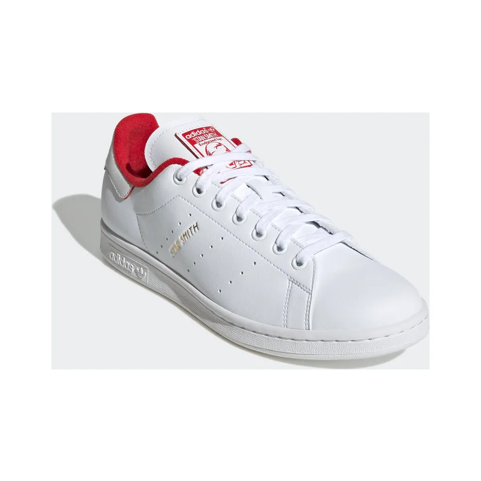 Adidas Stan Smith Cloud White / Scarlet / Gold Metallic (GX4463)