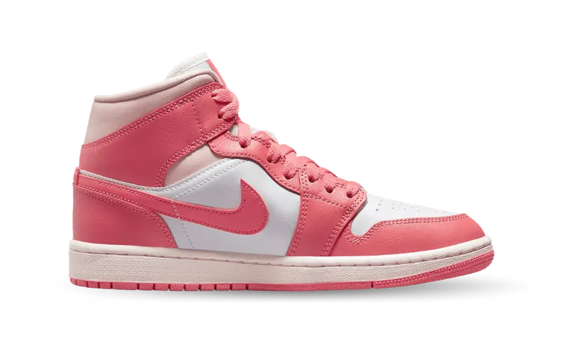 Nike Air Jordan 1 Mid Strawberries & Cream (W) (BQ6472-186)