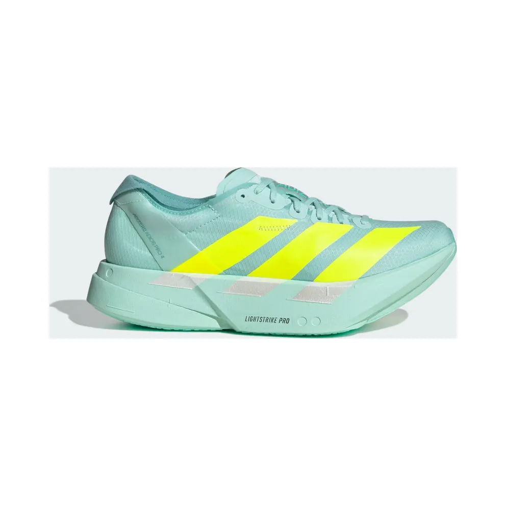 Adidas Adizero Adios Pro 4 Semi Flash Aqua / Lucid Lemon / Mint Ton (JR1243)