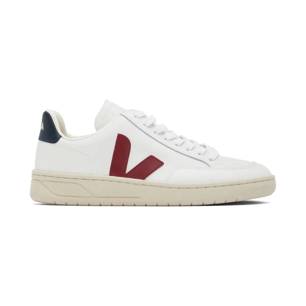 Veja V-12 Leather “White” (XD0201955A)