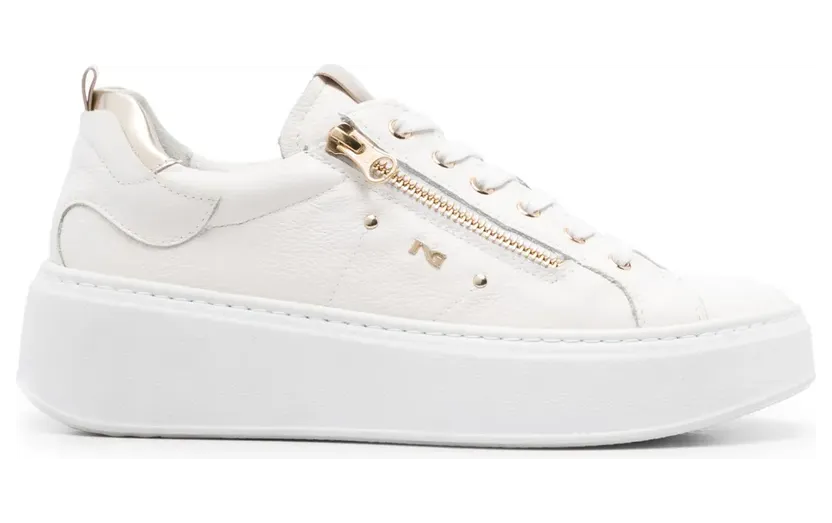 NeroGiardini Sneakers aus Leder – Weiß (E306541D)