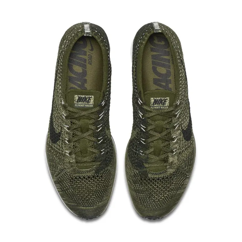 Nike  Flyknit Racer Rough Green Rough Green/Neutral Olive-Sequoia-Black (862713-300)