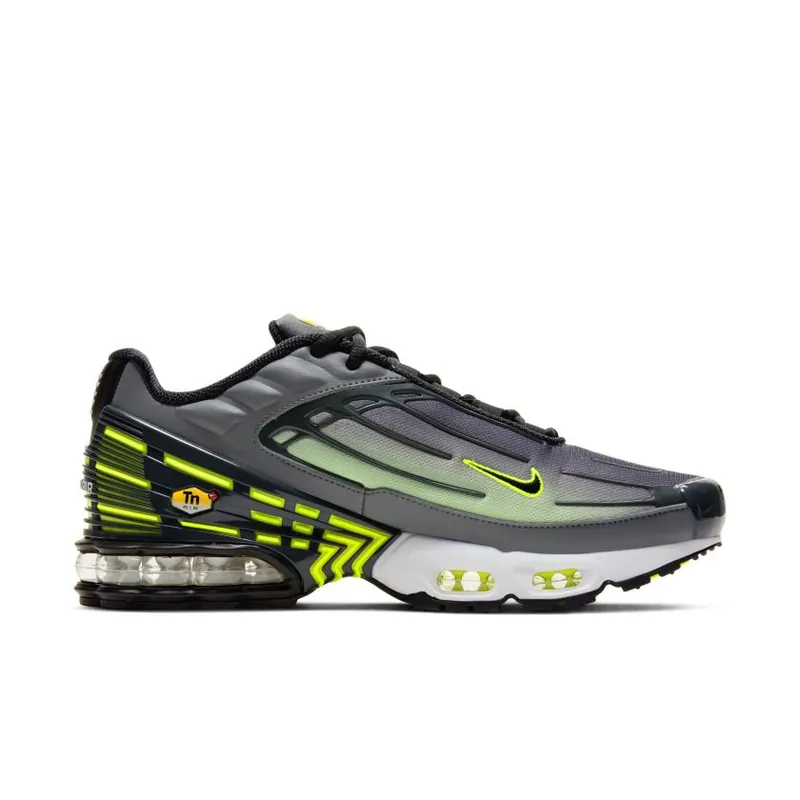 Nike Air Max Plus 3 Smoke Grey Lemon Venom Smoke Grey/Dark Smoke Grey-Lemon Venom-Black (CD7005-002)