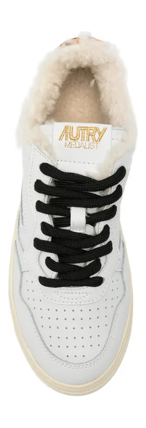 Autry Medalist Leopard-print “White” (AUXW OC02) (4)