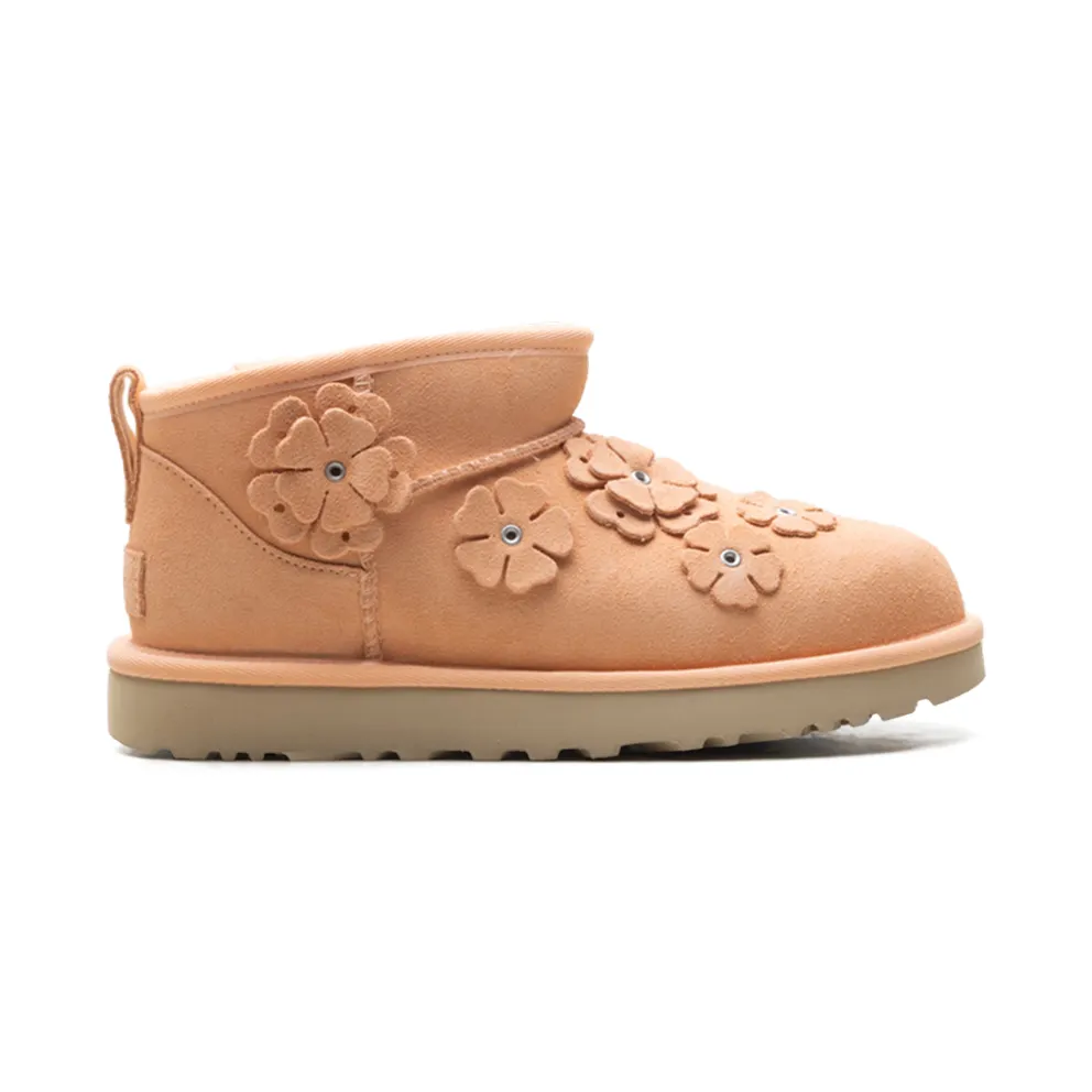 Ugg Classic Ultra Mini Fleur “Pink Bow” (1180012-TRF)