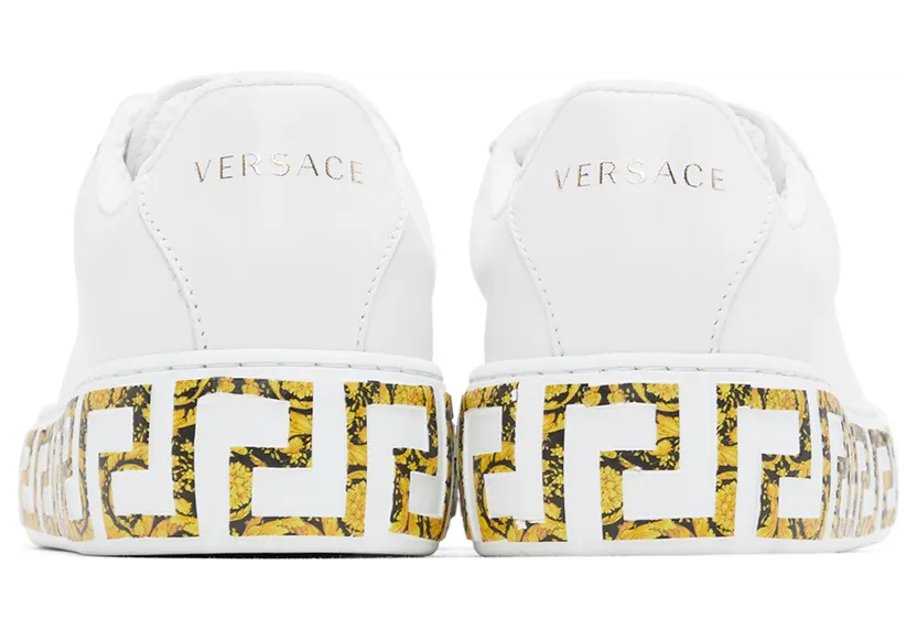 Versace White Tribute Sneakers (1000888 1A02196) (2)