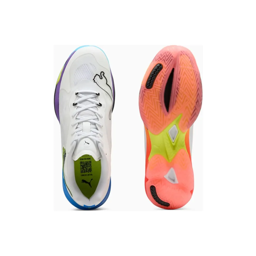 Puma Vantage Nitro Game On White Glowing Red Ultra Blue (108895-01)