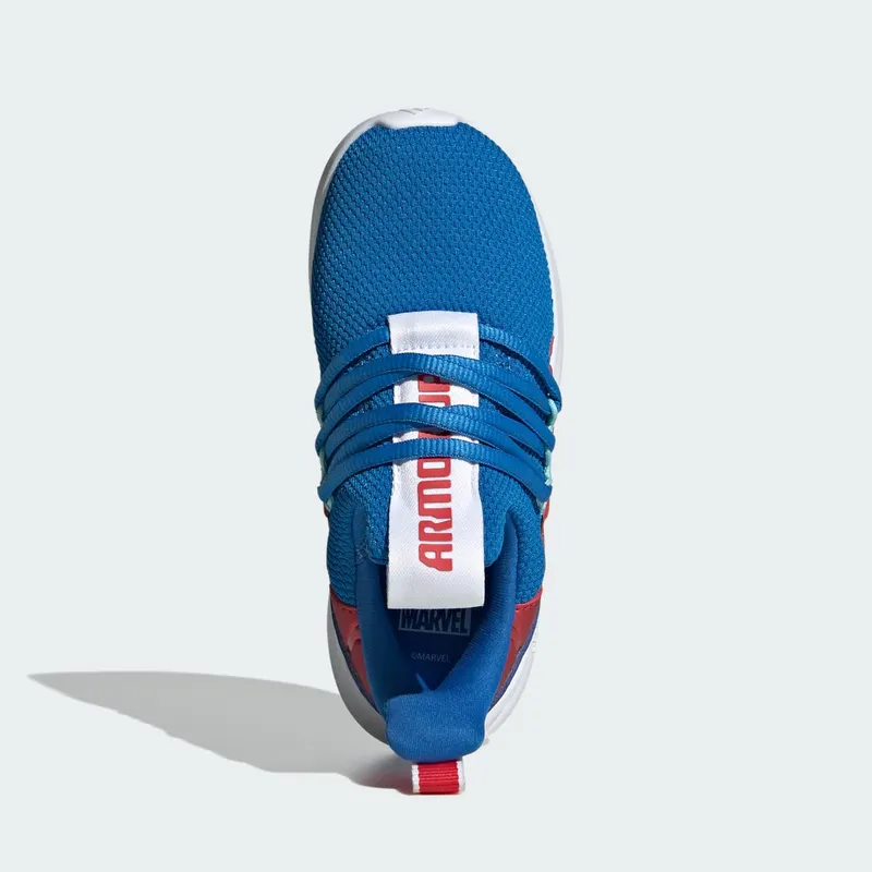 Adidas Lite Racer Adapt 7.0 GS “Marvel Captain America Bright Royal Cloud White Pure Ruby” (JQ6688)