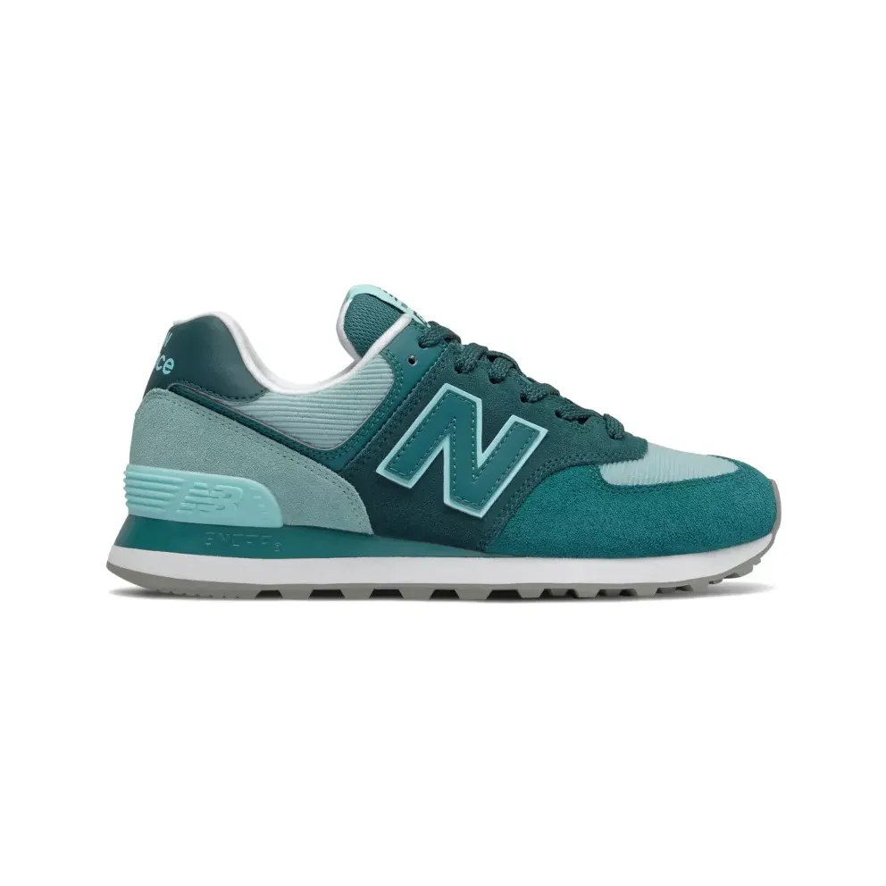 New Balance 574 Schwarz/Grün (WL574WS2)