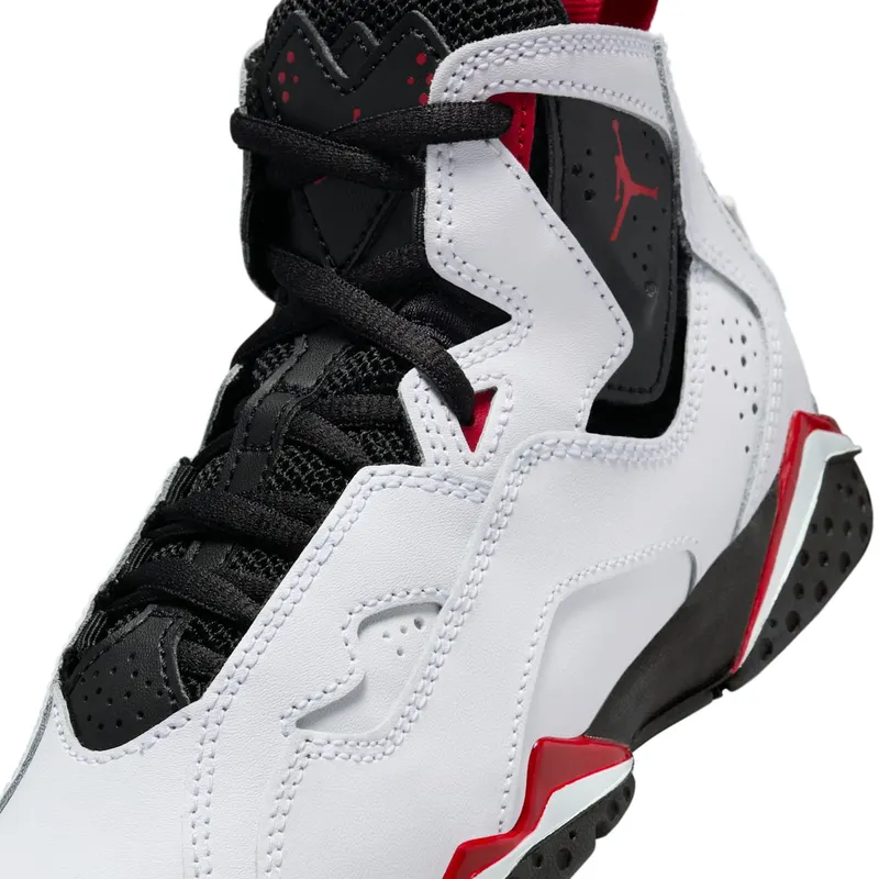 Jordan True Flight White Black Varsity Red (343796-160)