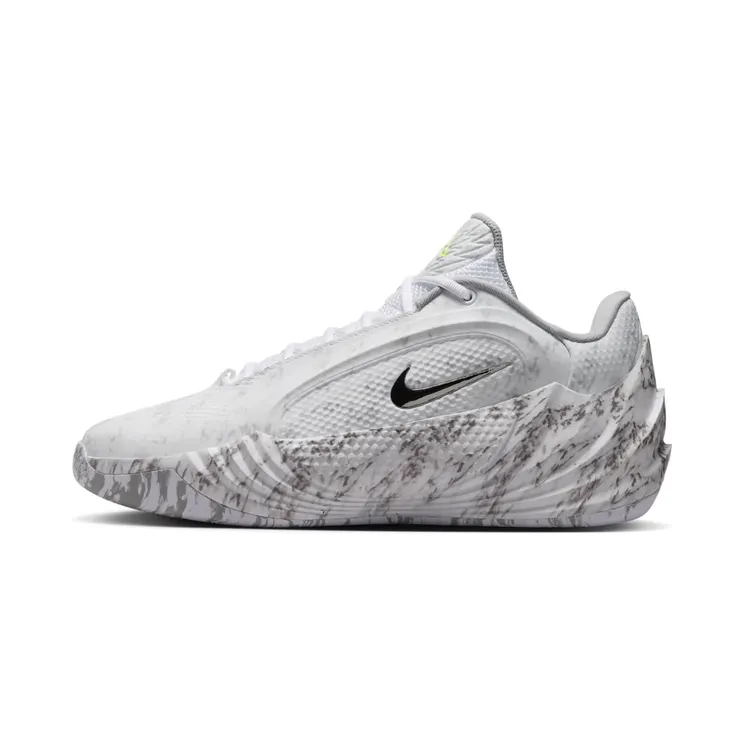 Nike Giannis Freak 8 “White / Light Smoke Grey / Black / Metallic Silver” (JA1403-100)