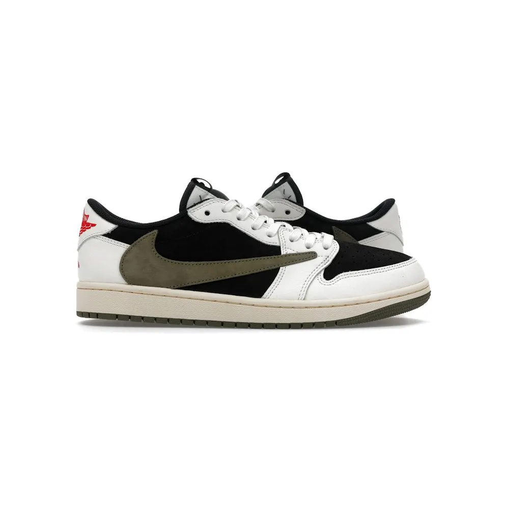 Jordan 1 Retro Low OG SP Travis Scott Olive (Friends and Family) (WMJDLS-452)