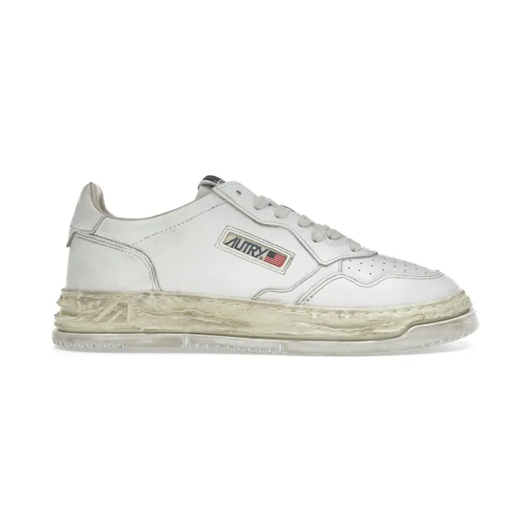 Autry x Mihara Yasuhiro Super Vintage Medalist Low “White” (AVLMMMY1)