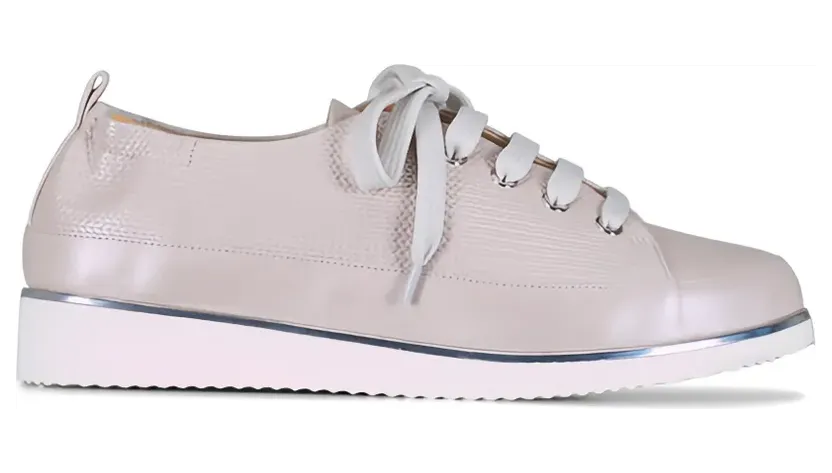 Ron White Sneakers aus Leder – Nude (NOVELLAPEARLOYSTER)