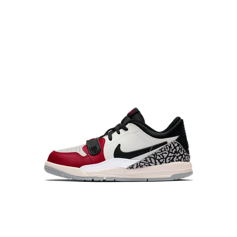 Jordan Legacy 312 Low Chicago (PS) Summit White/Black-Varsity Red-Sail (CD9055-106)