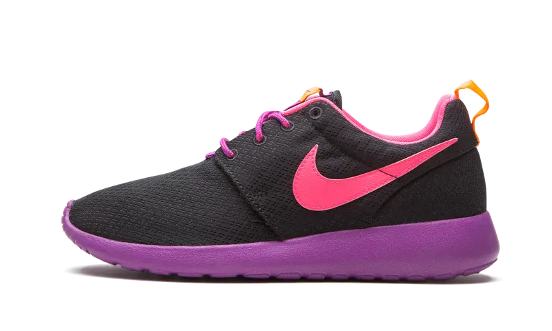 Nike Roshe Run GG “Black/Bold Berry/Total Orange/Pink Pow” (599729-007)