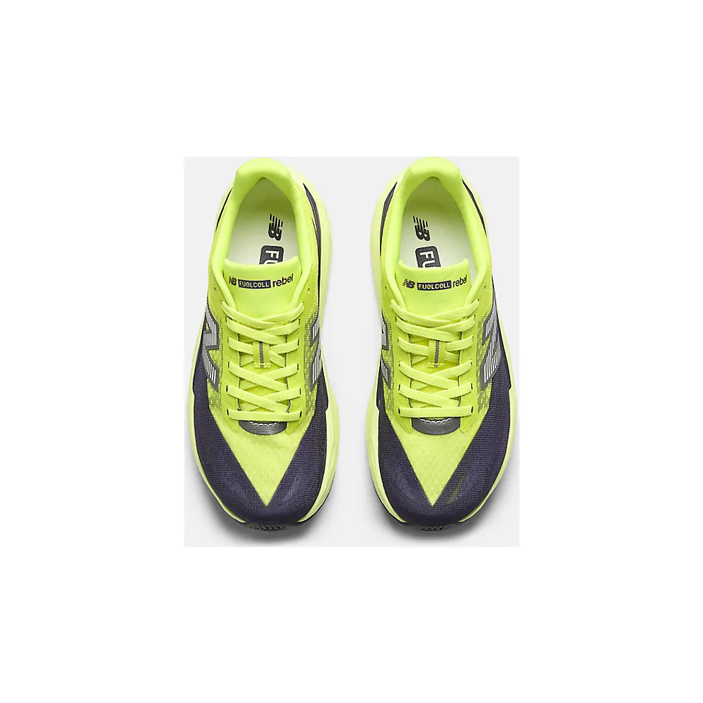 NEW BALANCE FuelCell Rebel v5 “ALKALINE GREEN / BOYSENBERRY / DARK SILVER METALLIC” (WFCX3PE)
