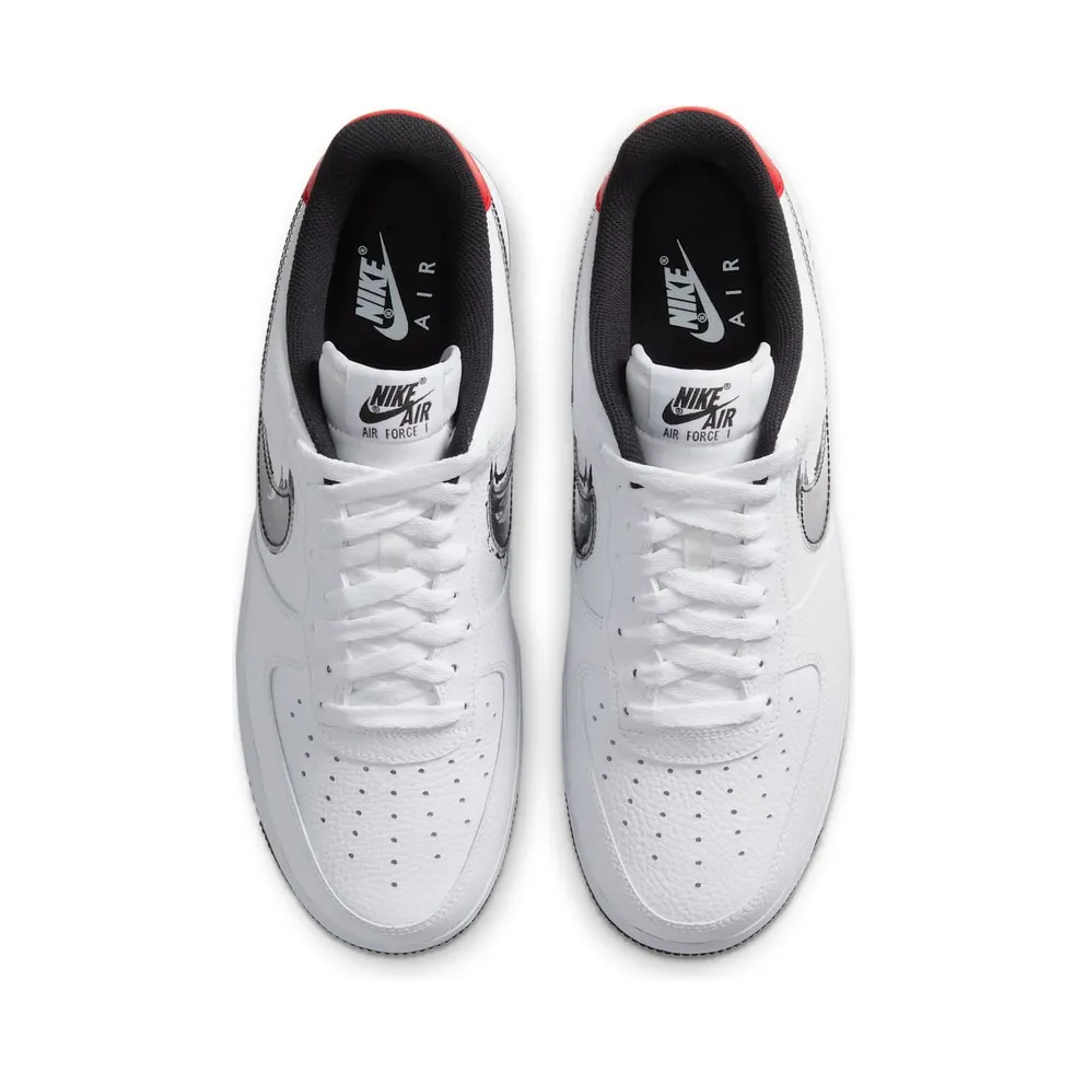 Nike Air Force 1 Low ‘Brushstroke Swoosh’ White (2020) (DA4657-100)