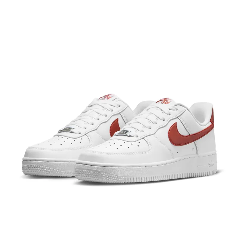 Nike AIR FORCE 1 ’07 “White / Rugged Orange” (DD8959-115)