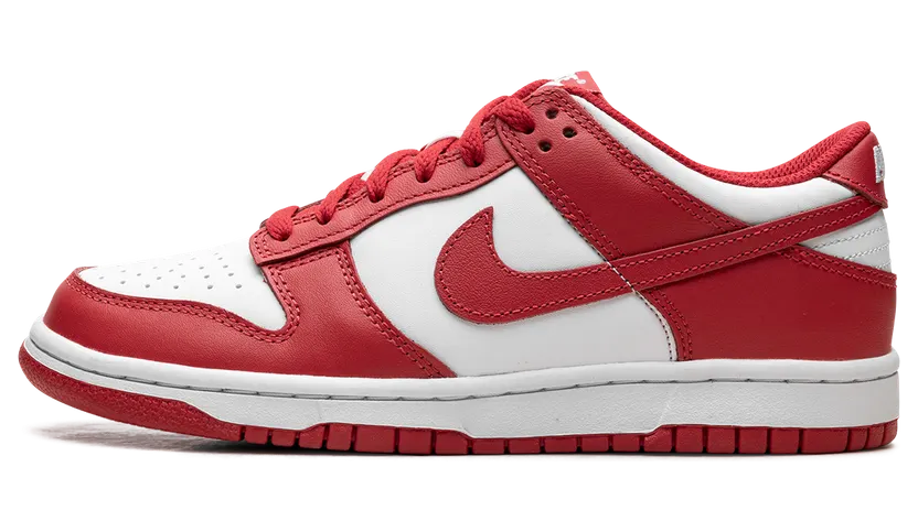 Nike Dunk Low GS “White University Red” (FB9109-119)