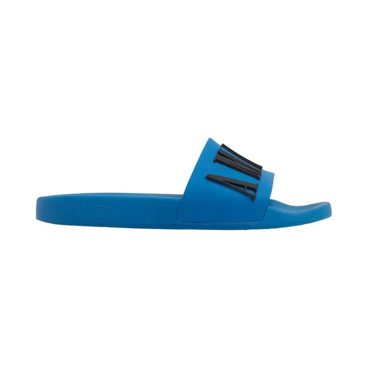 Amiri Pool Slide Blue Black (PS22MFF001-495)