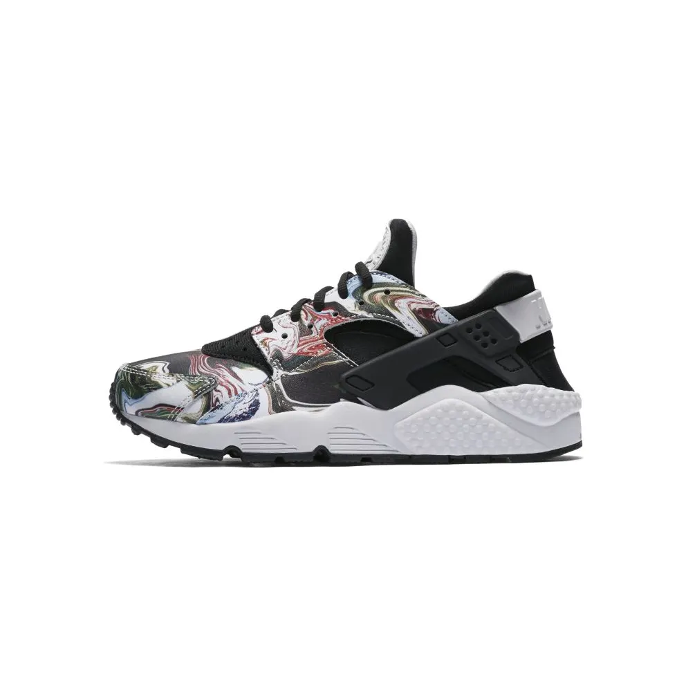 Nike Air Huarache Run Marble Dye (W) Black/Black-Vast Grey (683818-017)