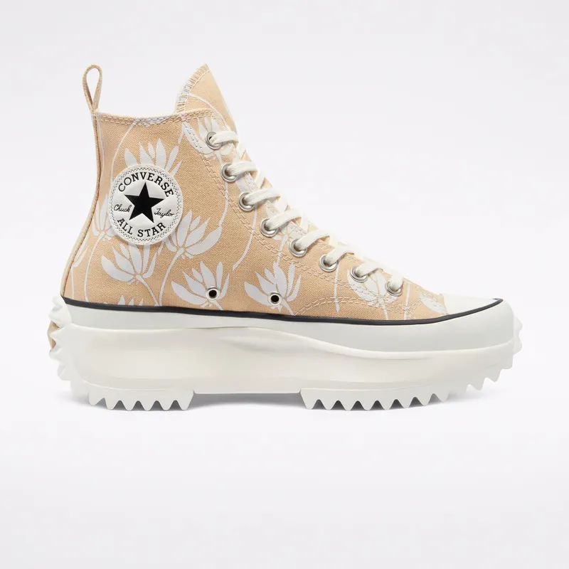 Converse Summer Spirit Run Star Hike High Top Sesame/egret/Black (171921C)