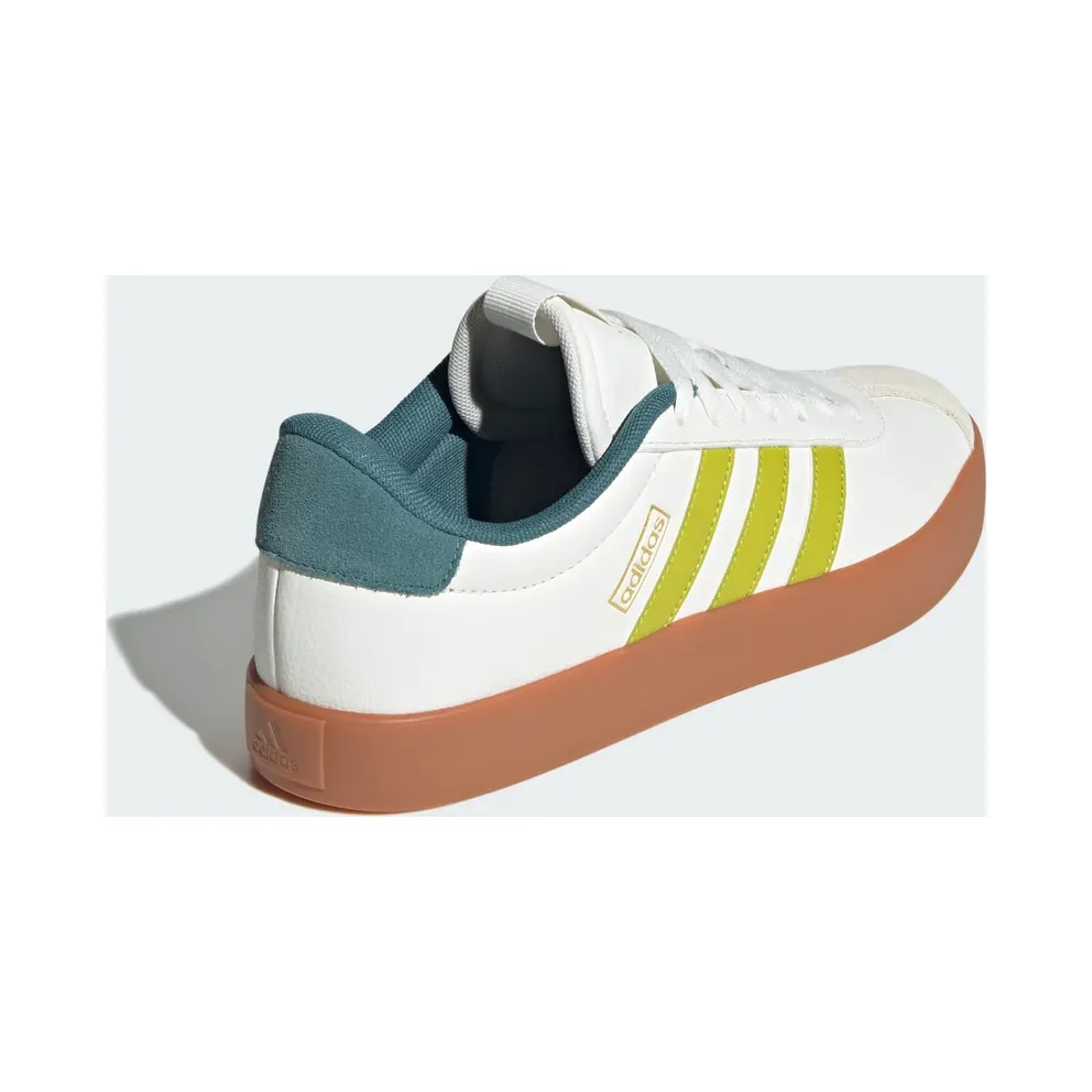 Adidas VL Court 3.0 Core White / Preloved Lime / Preloved Teal (JR8636)