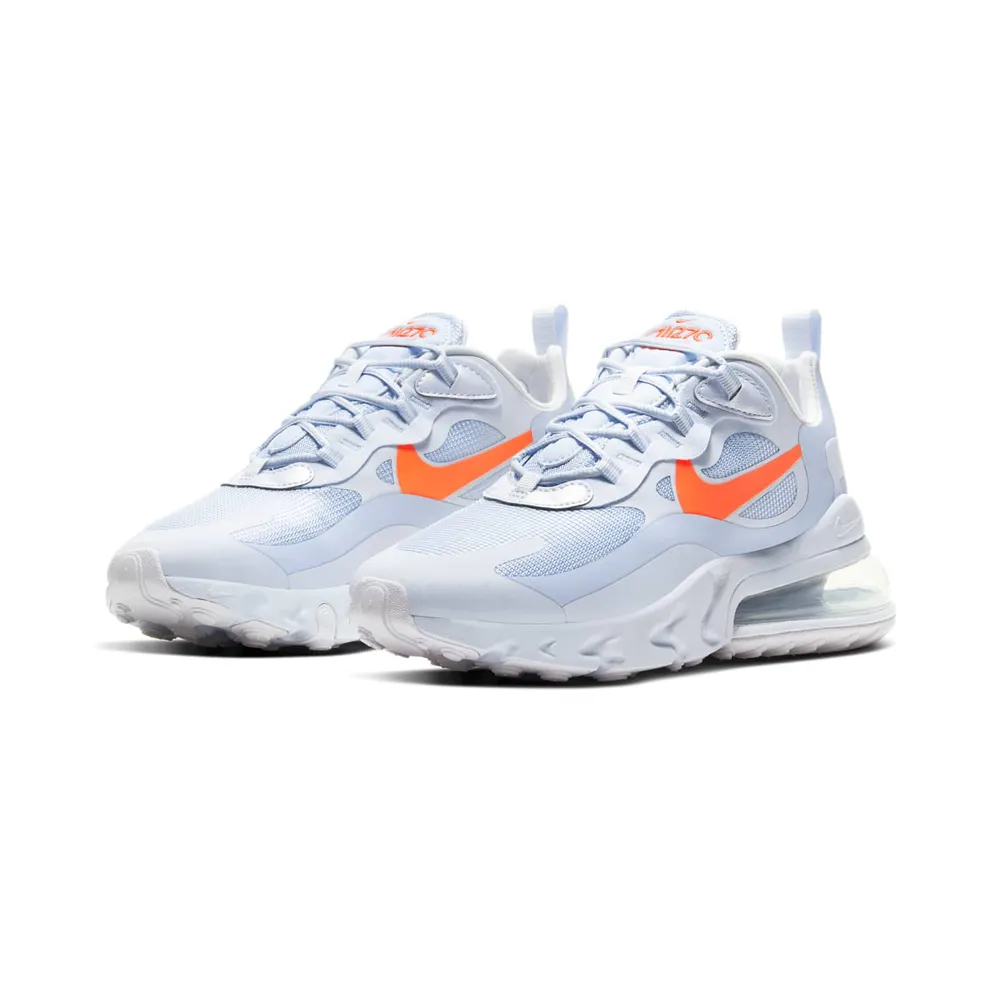 Nike Air Max 270 React “Hydrogen Blue / Football Grey / Hyper Crimson” (CV3022-400)