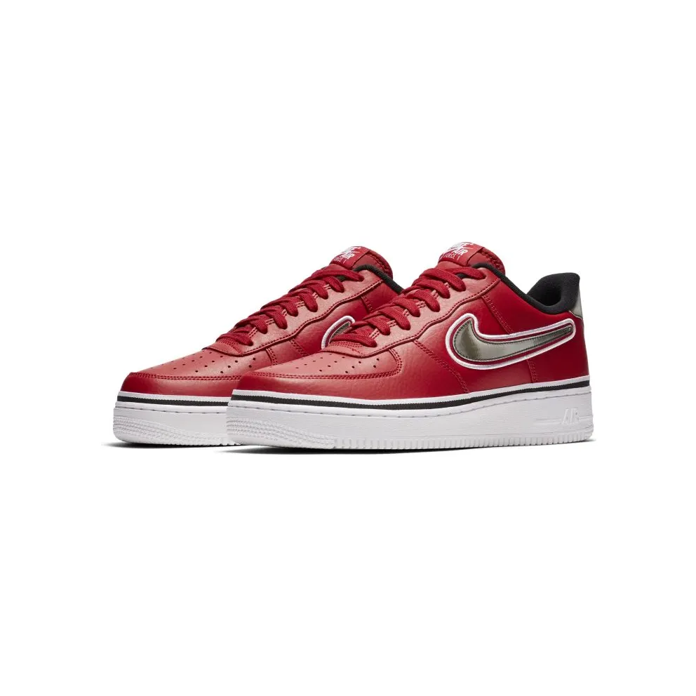 Nike Air Force 1 Low Sport NBA Varsity Red Varsity Red/Black-White (AJ7748-600)