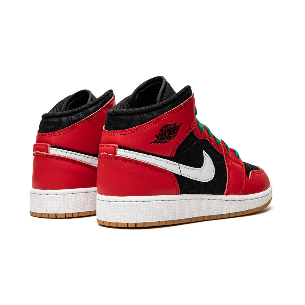 Jordan 1 Mid SE GS “Christmas” (DQ8418-006)