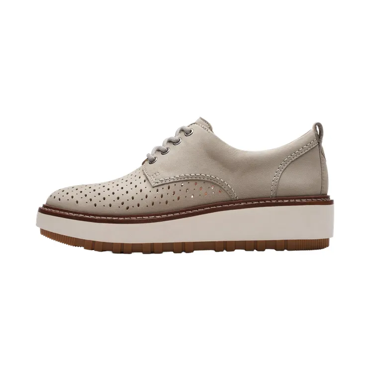 Clarks Orianna Move Lace-Up “Stone Nubuck” (26176314)