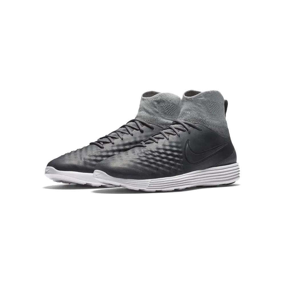 Nike Lunar Magista II 2 Flyknit Dark Grey/Dark Grey-Wolf Grey Dark Grey/Dark Grey-Wolf Grey (852614-002)