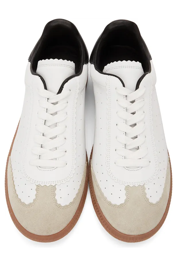 Isabel Marant Black Bryce Vintage Sneakers (00MBK0047-00M001N) (5)