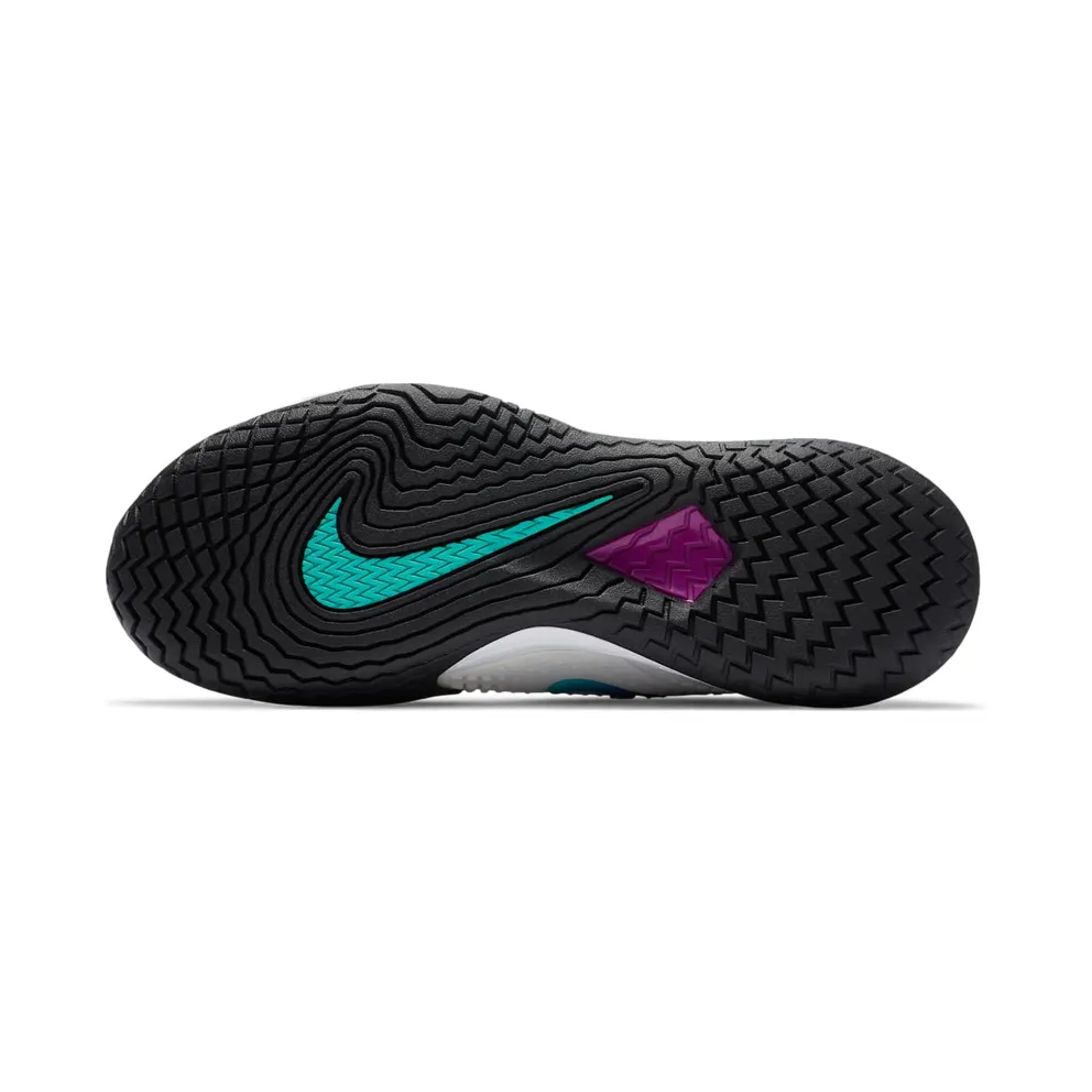 NikeCourt Air Zoom Vapor Cage 4 Hardcourt “Summit White / Black / Electro Green / White” (CD0431-112)